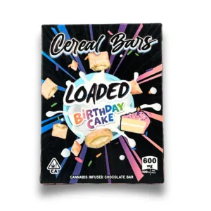 LOADED CEREAL CHOCOLATE BARS 600MG