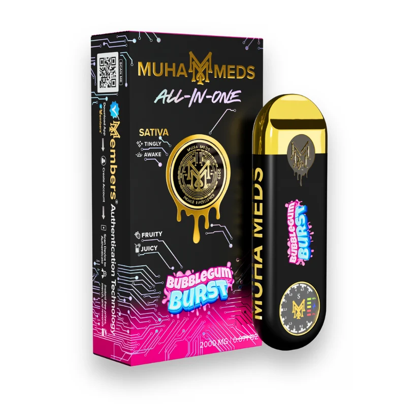 MuhaMeds-2G_Disposable_Bubblegum_Burst_Sativa