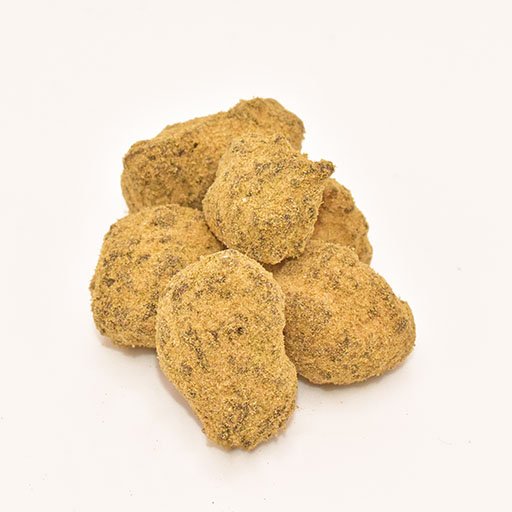 CBD Moon Rocks pile white background (Hurcann.com)