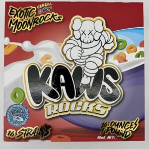 Authentic Kaws Rocks Cereal Edition