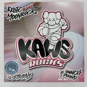 Authentic Kaws Rocks Candy Edition